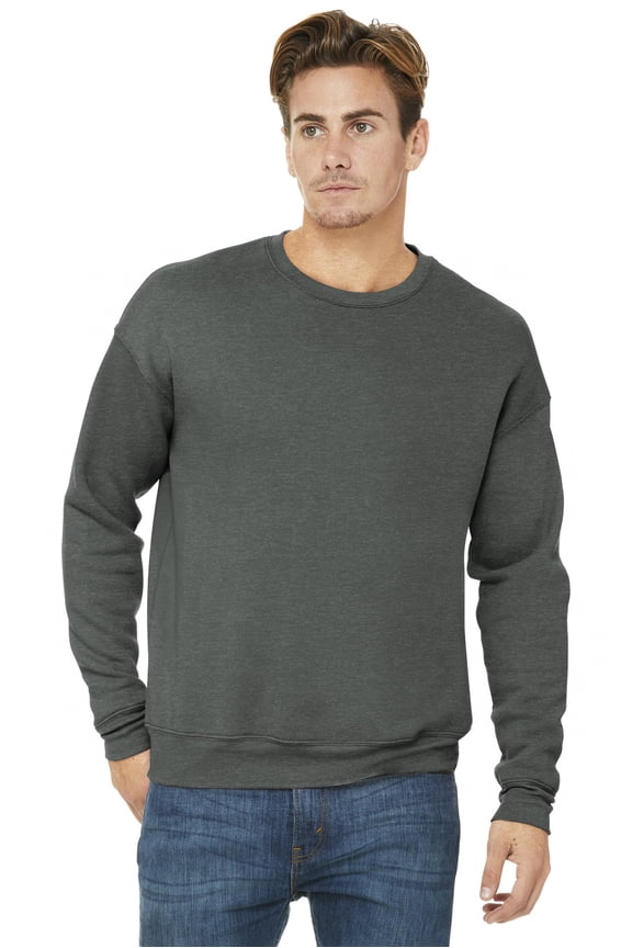 Unisex Sponge Fleece Drop Shoulder Sweatshirt.