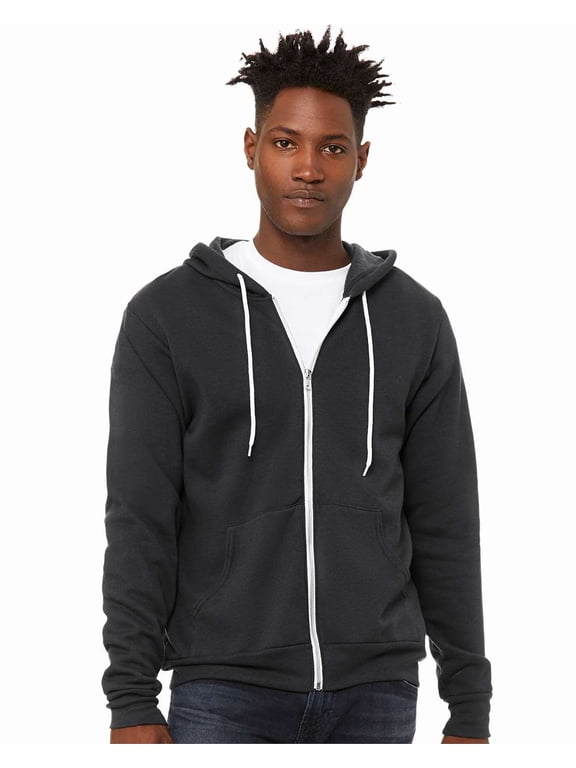 BELLA + CANVAS Unisex Sponge Fleece Full-Zip Hoodie