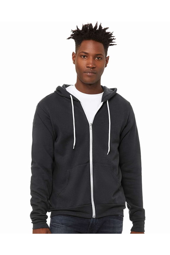 BELLA + CANVAS Unisex Sponge Fleece Full-Zip Hoodie