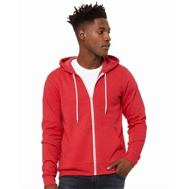 BELLA   CANVAS Unisex Sponge Fleece Full-Zip Hoodie Size up to 3XL