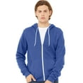 thumbnail image 1 of BELLA + CANVAS Unisex Sponge Fleece Full-Zip Hoodie Size up to 3XL, 1 of 5