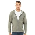 thumbnail image 1 of BELLA + CANVAS Unisex Sponge Fleece Full-Zip Hoodie Size up to 3XL, 1 of 5