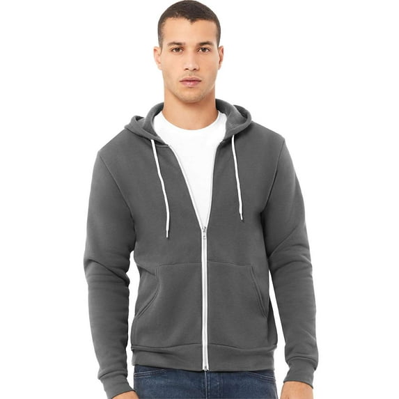 BELLA + CANVAS Unisex Sponge Fleece Full-Zip Hoodie