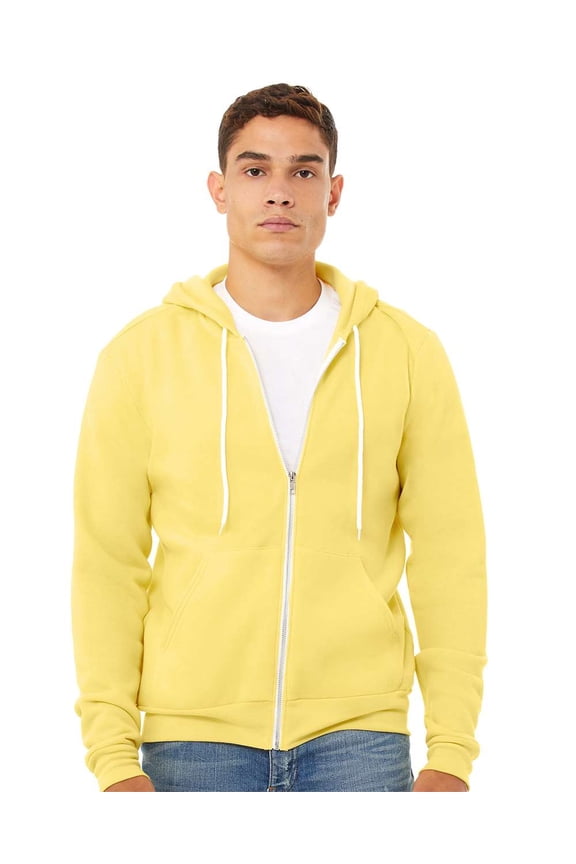 BELLA + CANVAS Unisex Sponge Fleece Full-Zip Hoodie