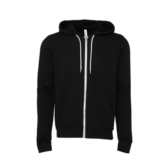 BELLA + CANVAS Unisex Sponge Fleece Full-Zip Hoodie