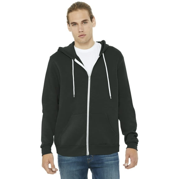 BELLA   CANVAS Unisex Sponge Fleece Full-Zip Hoodie