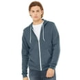 thumbnail image 1 of BELLA + CANVAS Unisex Sponge Fleece Full-Zip Hoodie Size up to 3XL, 1 of 5