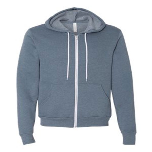 BELLA + CANVAS Unisex Sponge Fleece Full-Zip Hoodie