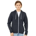thumbnail image 1 of BELLA + CANVAS Unisex Sponge Fleece Full-Zip Hoodie Size up to 3XL, 1 of 5
