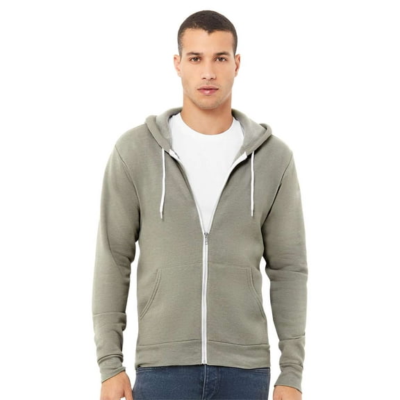 BELLA CANVAS Sponge Fleece Full-Zip Hoodie