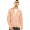 thumbnail image 1 of BELLA + CANVAS Unisex Sponge Fleece Full-Zip Hoodie Size up to 3XL, 1 of 5