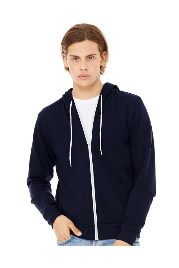 BELLA + CANVAS Unisex Sponge Fleece Full-Zip Hoodie