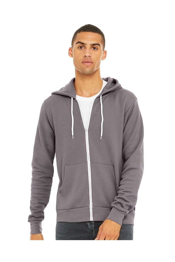 BELLA + CANVAS Unisex Sponge Fleece Full-Zip Hoodie