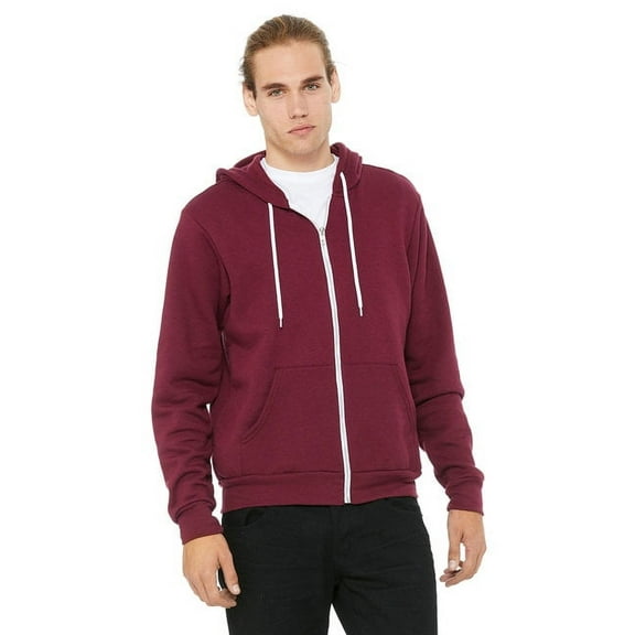 BELLA   CANVAS Sponge Fleece Full-Zip Hoodie