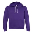 thumbnail image 1 of Bella Plus Canvas B86306674 Unisex Sponge Fleece Hoodie, Team Purple - Medium, 1 of 5