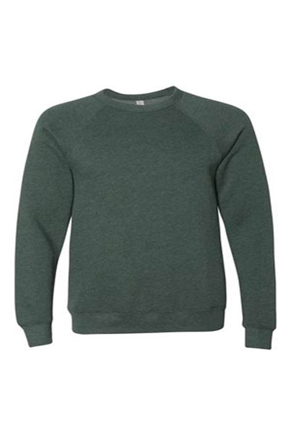 BELLA + CANVAS - Unisex Sponge Fleece Raglan Crewneck Sweatshirt - 3901
