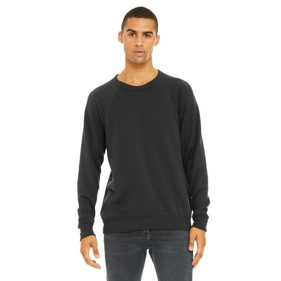 BELLA   CANVAS Sponge Fleece Raglan Crewneck Sweatshirt