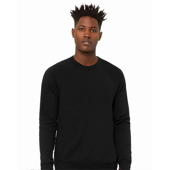 BELLA + CANVAS Sponge Fleece Raglan Crewneck Sweatshirt