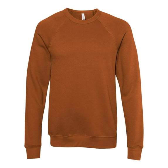 BELLA + CANVAS Unisex Sponge Fleece Raglan Crewneck Sweatshirt