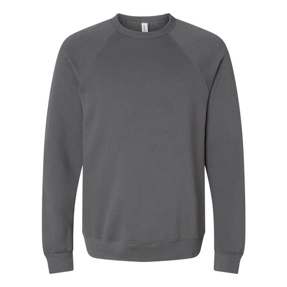 BELLA CANVAS Unisex Sponge Fleece Raglan Crewneck Sweatshirt