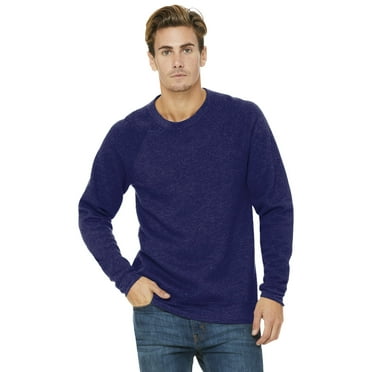 BELLA   CANVAS Unisex Sponge Fleece Raglan Crewneck Sweatshirt