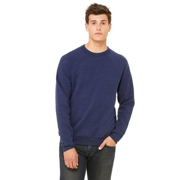 BELLA   CANVAS Sponge Fleece Raglan Crewneck Sweatshirt