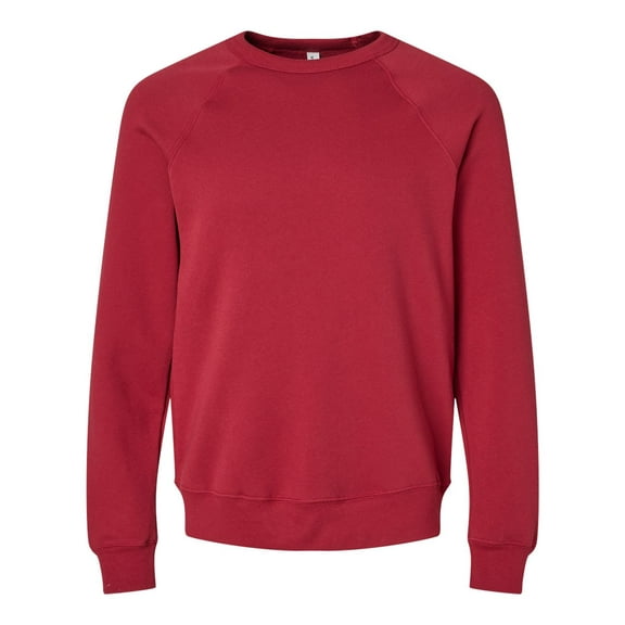 BELLA   CANVAS Unisex Sponge Fleece Raglan Crewneck Sweatshirt