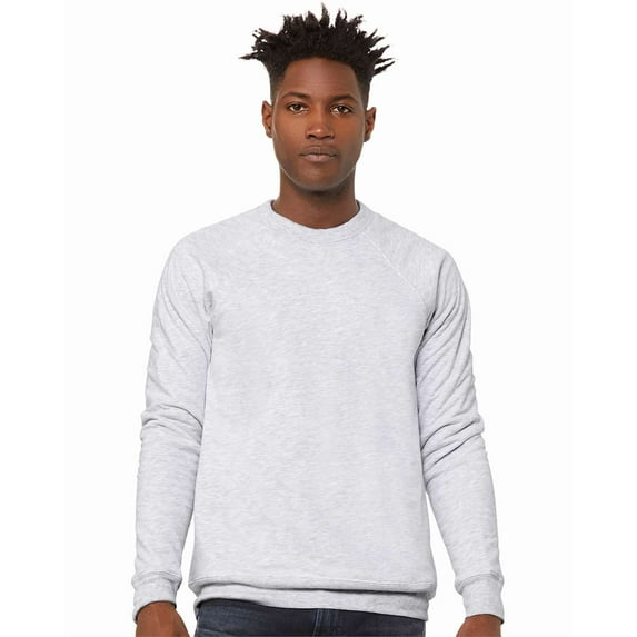 BELLA + CANVAS Unisex Sponge Fleece Raglan Crewneck Sweatshirt