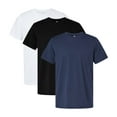thumbnail image 1 of BELLA + CANVAS Unisex T-Shirt, EcoMax Tee 65/35 Recycled Polyester/Cotton Assorted T-Shirts for Men (Dark Color 3 Pack, S), 1 of 8