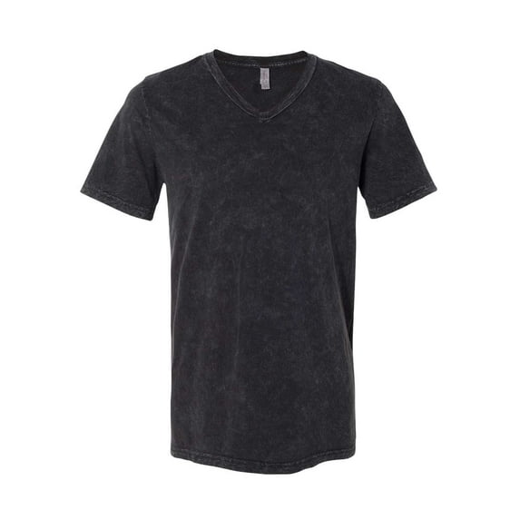 BELLA + CANVAS Unisex Textured Jersey V-Neck Tee Size up to 2XL