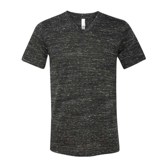 BELLA + CANVAS Unisex Textured Jersey V-Neck Tee