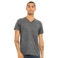 thumbnail image 1 of BELLA + CANVAS Unisex Textured Jersey V-Neck Tee, 1 of 5