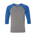 thumbnail image 1 of BELLA + CANVAS Unisex Three-Quarter Sleeve Baseball Tee, 1 of 5