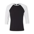 thumbnail image 1 of T-Shirts Unisex Three-Quarter Sleeve Baseball T-Shirt, 1 of 5