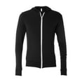 thumbnail image 1 of BELLA + CANVAS Unisex Triblend Lightweight Full-Zip Hooded Long Sleeve Tee, 1 of 5