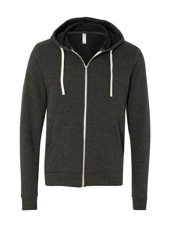 Bella + Canvas 3909 Unisex Triblend Sponge Fleece Full-Zip Hoodie