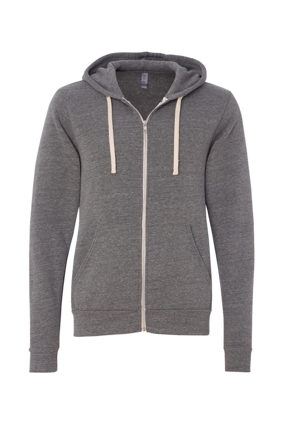 BELLA + CANVAS Unisex Triblend Sponge Fleece Full-Zip Hoodie