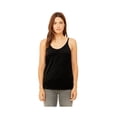 thumbnail image 1 of BELLA + CANVAS Women's Slouchy Tank 8838, 2XL, Black Heather, 1 of 1