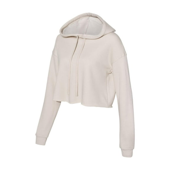 BELLA + CANVAS Women�'s Crop Fleece Hoodie