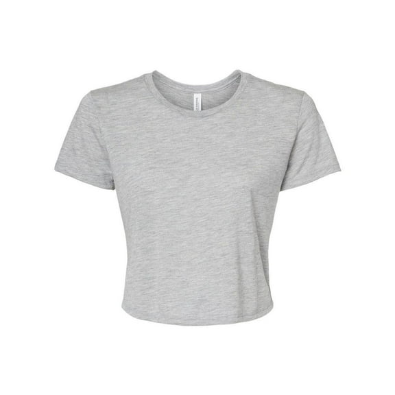 BELLA CANVAS Womens Flowy Crop Tee