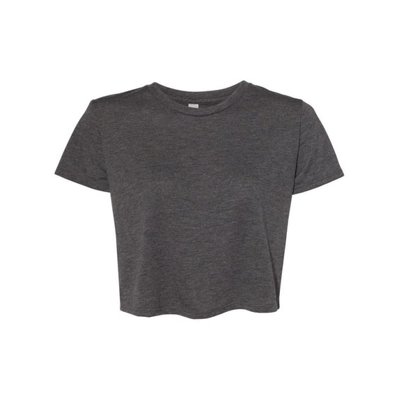 BELLA + CANVAS Womens Flowy Crop Tee