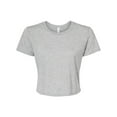thumbnail image 1 of BELLA + CANVAS Women’s Flowy Cropped Tee, 1 of 3