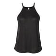 thumbnail image 1 of BELLA + CANVAS - Women's Flowy High-Neck Tank - 8809 - Black - Size: L, 1 of 5