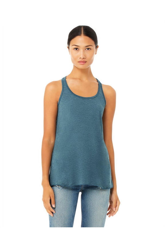 BELLA + CANVAS Women's Flowy Racerback Tank