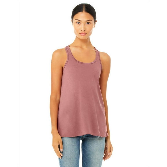 BELLA + CANVAS Women's Flowy Racerback Tank