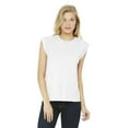 thumbnail image 1 of BELLA + CANVAS - Women's Flowy Rolled Cuffs Muscle Tee - 8804, 1 of 3