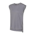 thumbnail image 1 of BELLA + CANVAS - Women's Flowy Rolled Cuffs Muscle Tee - 8804, 1 of 5