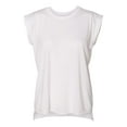 thumbnail image 1 of BELLA + CANVAS Women’s Flowy Rolled Cuffs Muscle Tee, 1 of 3
