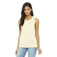 thumbnail image 1 of BELLA + CANVAS - Women's Flowy Scoop Muscle Tank - 8803 - Natural Slub - Size: XL, 1 of 3
