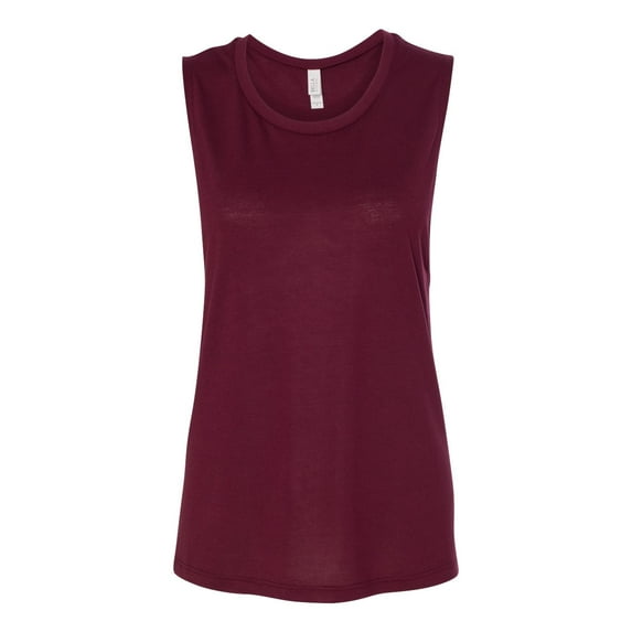 BELLA + CANVAS Women's Flowy Scoop Muscle Tank
